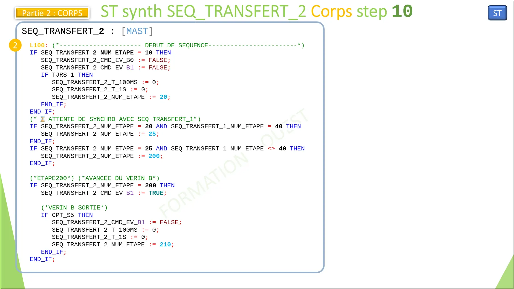 ST synth SEQ_TRANSFERT_2 Corps step 10